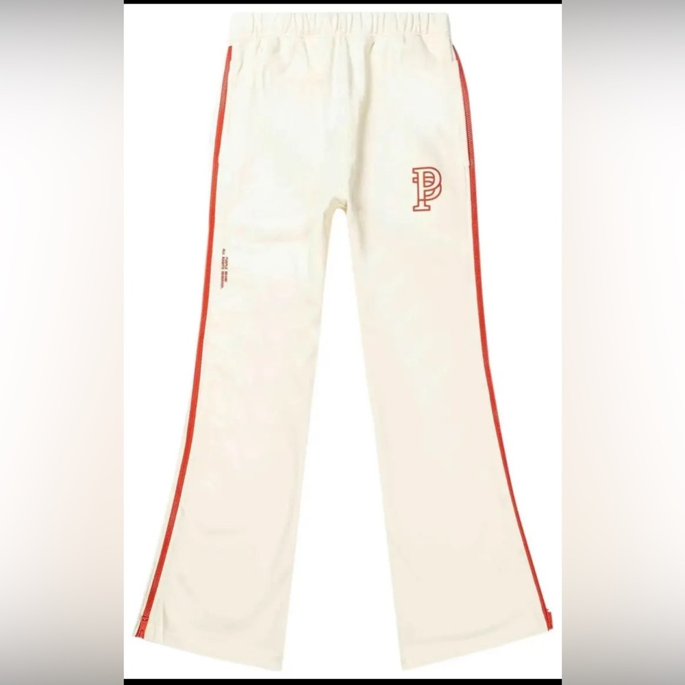 Purple Brand Men’s Cream Sweatpants w/ Red Stripe NWT